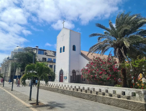 Our Lady of Sorrows Church in Santa Maria, Sal Island