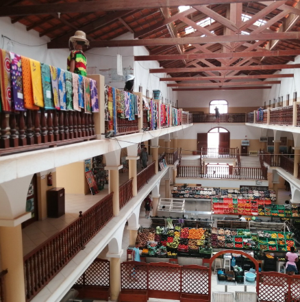 Inside the Municipal Market of Santa Maria, Sal Island